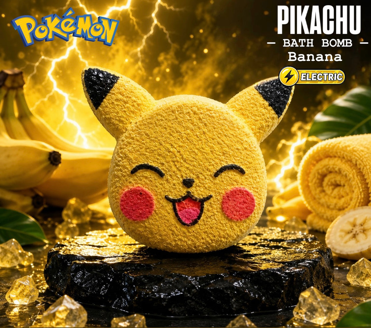 Pikachu Bath Bomb – Banana