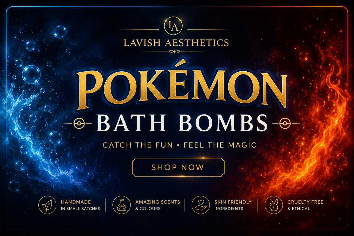 Pokémon Bath Bombs