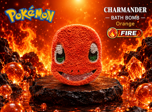 Charmander Bath Bomb – Orange
