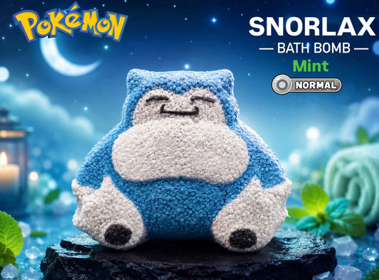 Snorlax Bath Bomb – Mint